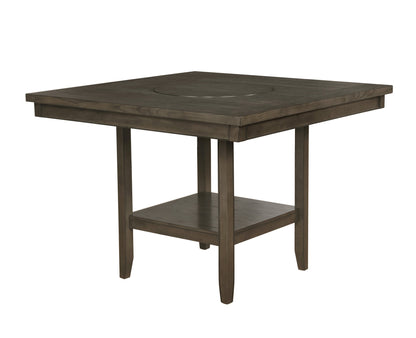Fulton Gray Counter Height Table - 2727GY-T-4848 - Bien Home Furniture &amp; Electronics