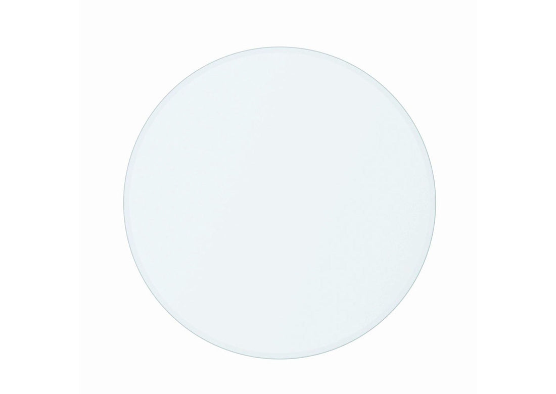 G48RD 48" Round Clear Bevel Glass tabletop, 10mm - G48RD - Bien Home Furniture &amp; Electronics