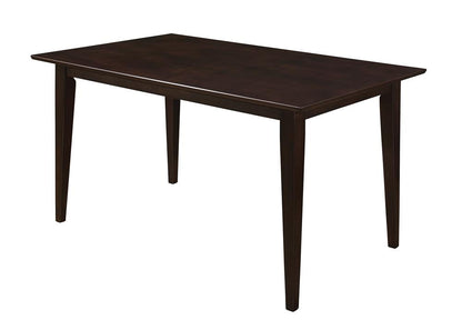 Gabriel Cappuccino Rectangular Dining Table - 100771 - Bien Home Furniture &amp; Electronics