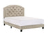 Gaby Gold Full Upholstered Platform Bed - 5269PUGD-F - Bien Home Furniture & Electronics