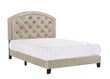 Gaby Gold Full Upholstered Platform Bed - 5269PUGD-F - Bien Home Furniture & Electronics
