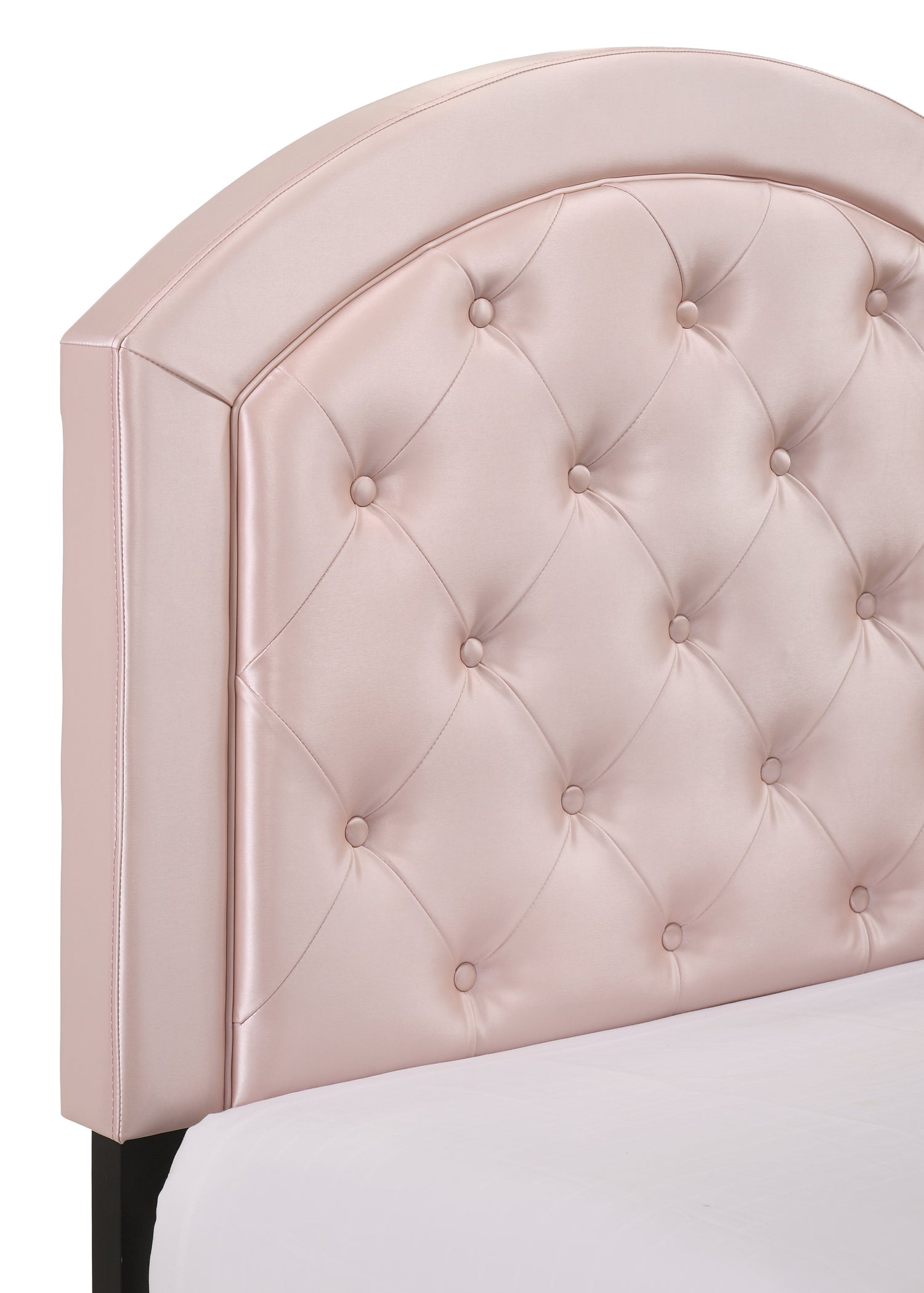 Gaby Pink Twin Upholstered Platform Bed - 5269PUPK-T - Bien Home Furniture &amp; Electronics