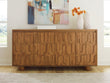 Gadburg Medium Brown Accent Cabinet - A4000583 - Bien Home Furniture & Electronics