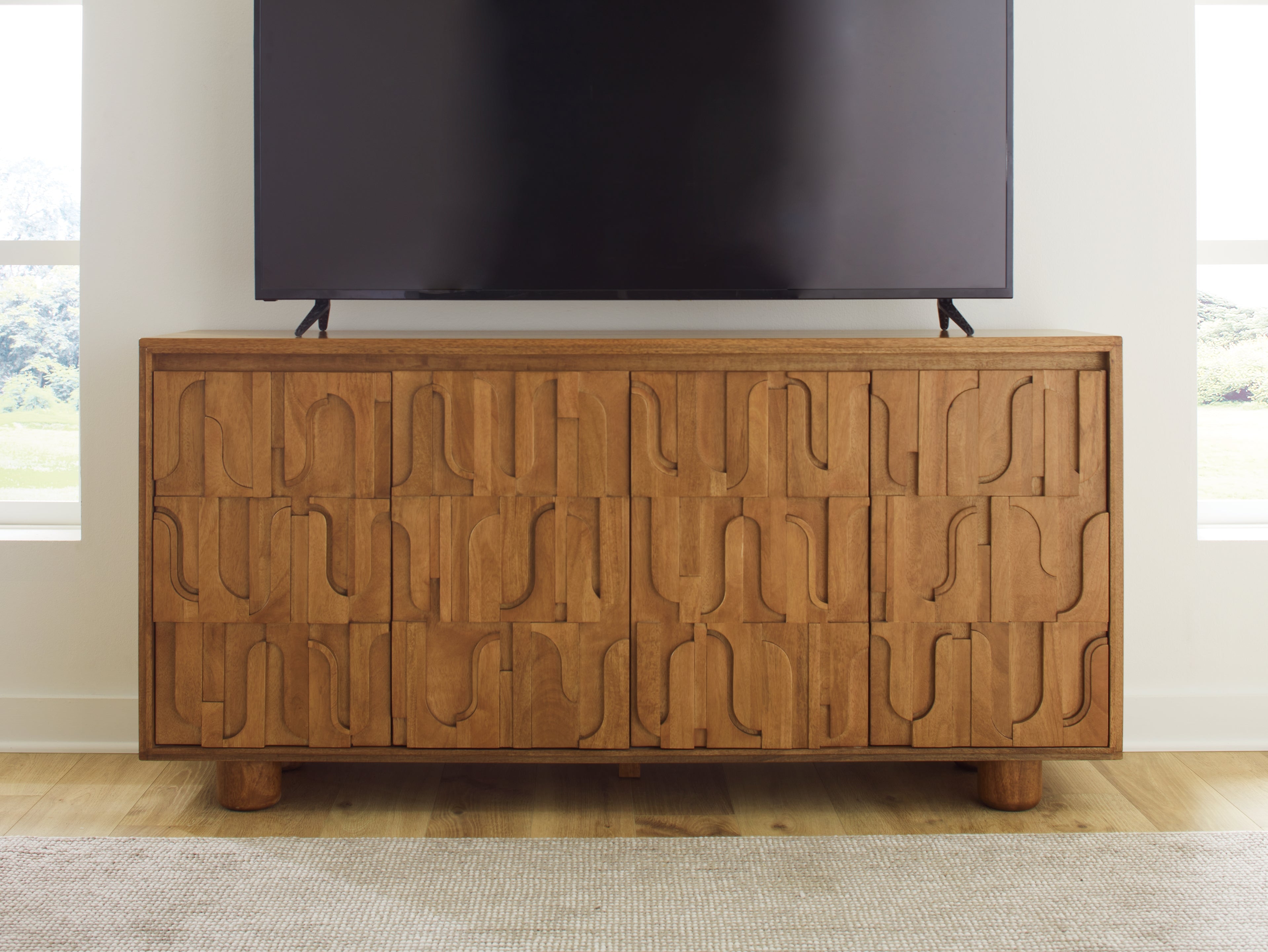 Gadburg Medium Brown Accent Cabinet - A4000583 - Bien Home Furniture &amp; Electronics