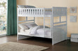 Galen White Full/Full Bunk Bed - SET | B2053FFW-1 | B2053FFW-2 | B2053FFW-SL - Bien Home Furniture & Electronics