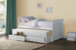 Galen White Twin Captains Trundle Bed - SET | B2053PRW-1 | B2053PRW-2 - Bien Home Furniture & Electronics