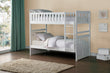 Galen White Twin/Twin Bunk Bed - SET | B2053W-1 | B2053W-2 | B2053W-SL - Bien Home Furniture & Electronics