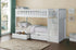 Galen White Twin/Twin Step Bunk Bed with Storage Boxes - SET | B2053SBW-1 | B2053SBW-2 | B2053SBW-3 | B2053SBW-SL | B2053W-T - Bien Home Furniture & Electronics