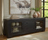Galliden Black 80" TV Stand - W841-168 - Bien Home Furniture & Electronics