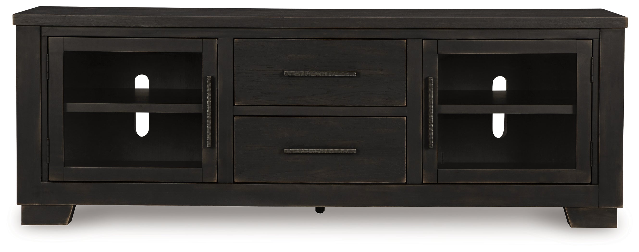 Galliden Black 80&quot; TV Stand - W841-168 - Bien Home Furniture &amp; Electronics