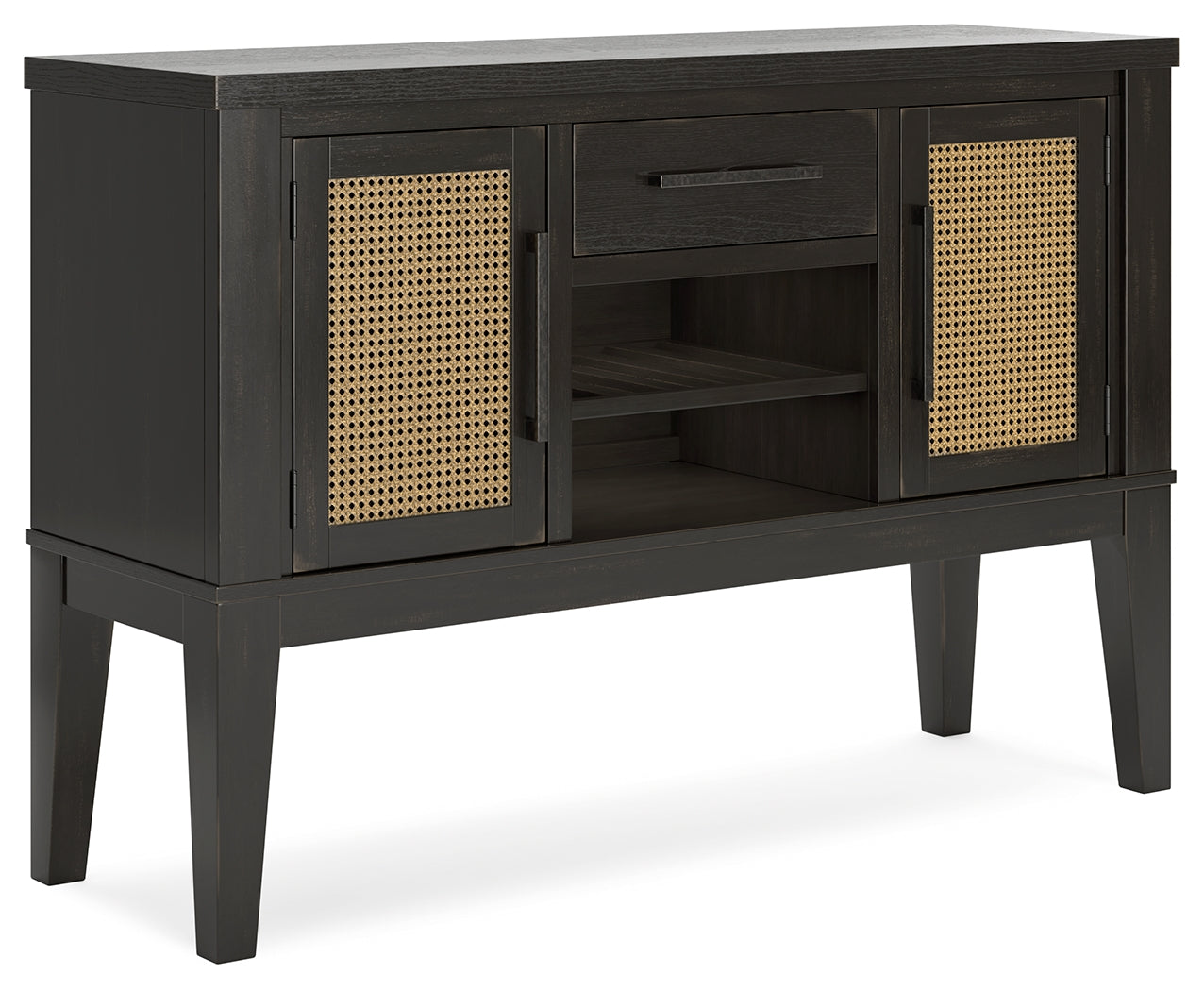 Galliden Black Dining Server - D841-60 - Bien Home Furniture &amp; Electronics