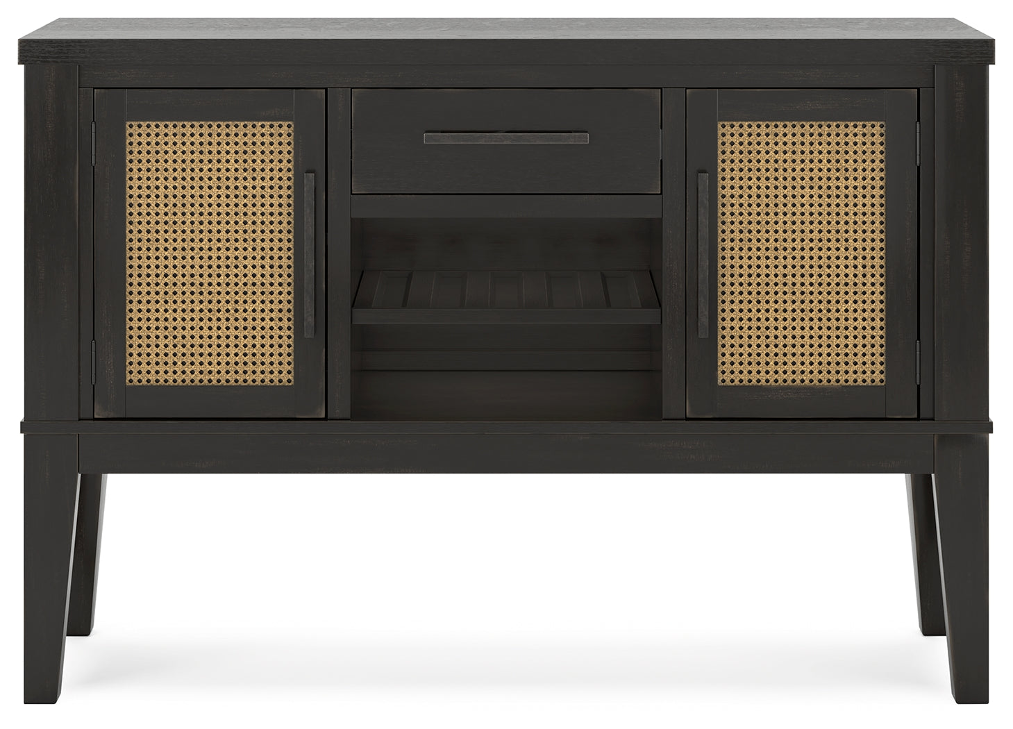 Galliden Black Dining Server - D841-60 - Bien Home Furniture &amp; Electronics