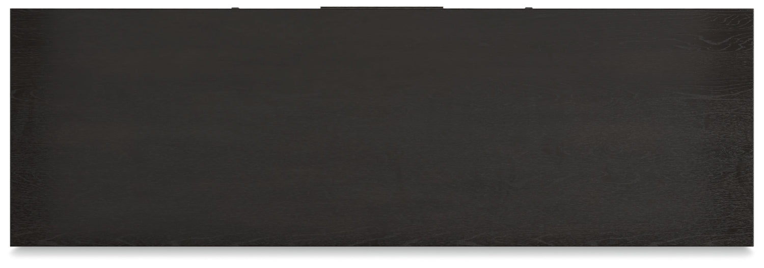 Galliden Black Dining Server - D841-60 - Bien Home Furniture &amp; Electronics