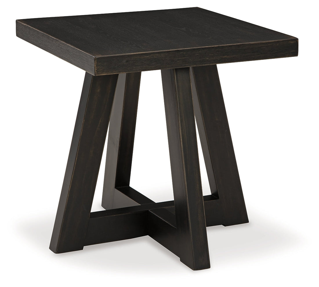 Galliden Black End Table - T841-2 - Bien Home Furniture &amp; Electronics