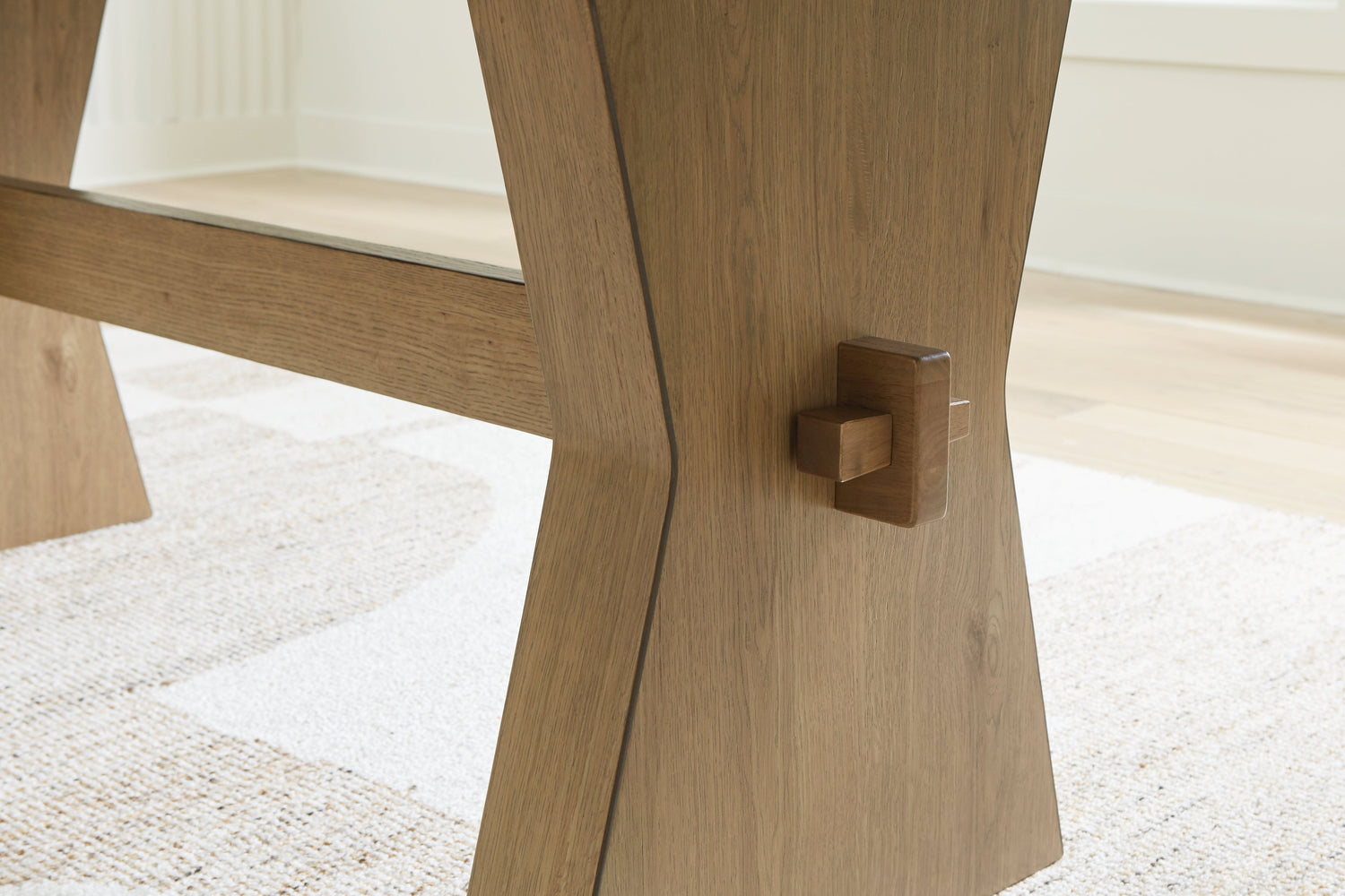 Galliden Light Brown Dining Table - D841-45 - Bien Home Furniture &amp; Electronics