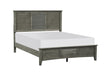 Garcia Gray Full Bed - 2046F-1* - Bien Home Furniture & Electronics