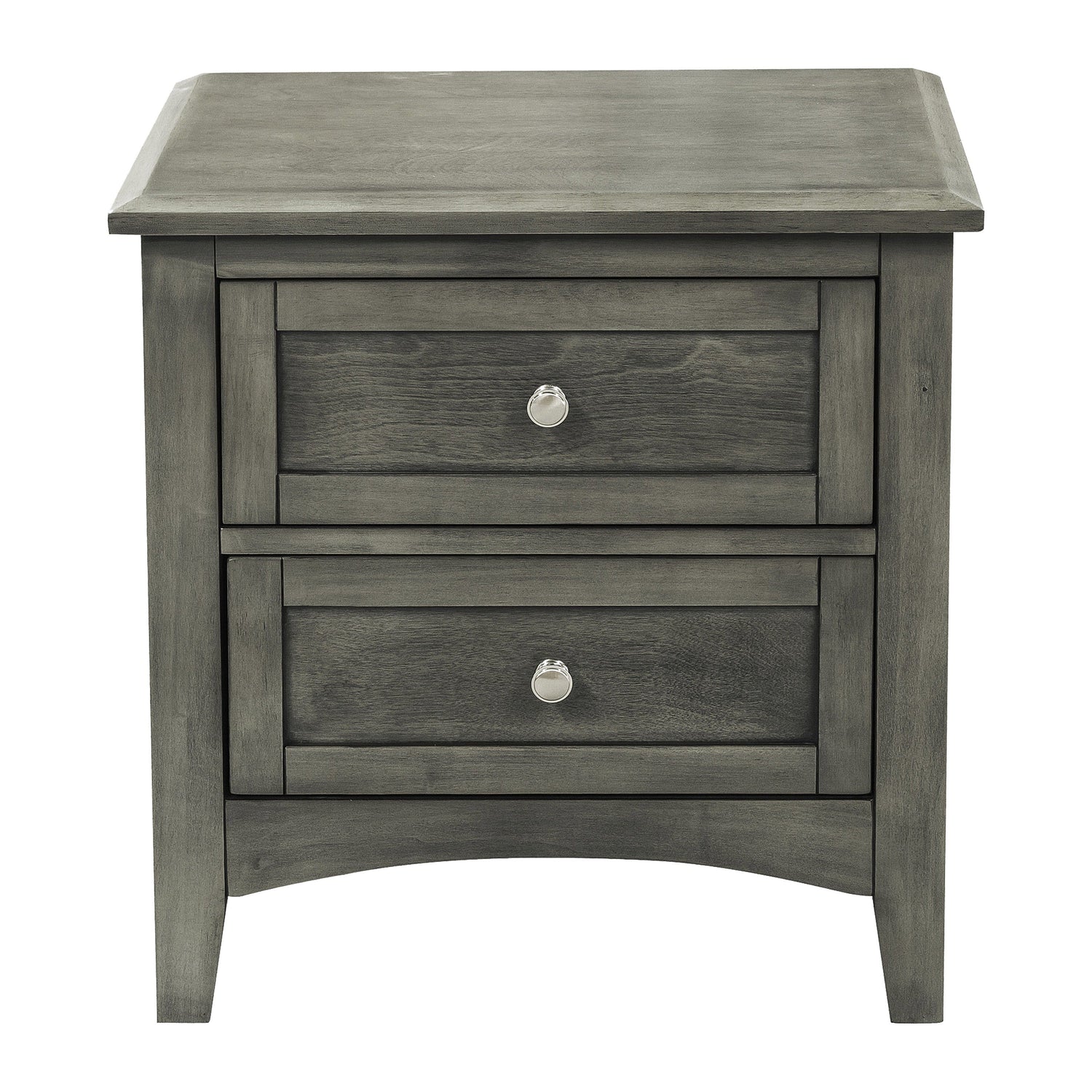 Garcia Gray Nightstand - 2046-4 - Bien Home Furniture &amp; Electronics