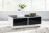 Gardoni White/Black Coffee Table - T756-1 - Bien Home Furniture & Electronics