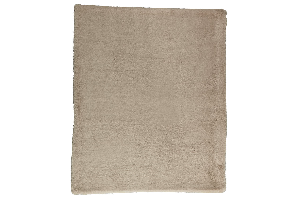 Gariland Taupe Throw - A1000912T - Bien Home Furniture &amp; Electronics