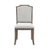 Garner Brown Gray Side Chair, Set of 2 - 5827S - Bien Home Furniture & Electronics