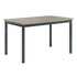 Garza Black Rectangular Dining Table - 100611 - Bien Home Furniture & Electronics