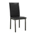 Garza Black Upholstered Dining Chairs, Set of 2 - 100612 - Bien Home Furniture & Electronics