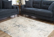 Gentor Blue/Ivory 5' x 7' Rug - R406522 - Bien Home Furniture & Electronics