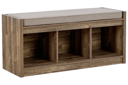 Gerdanet Beige/Brown Storage Bench - A3000317 - Bien Home Furniture &amp; Electronics