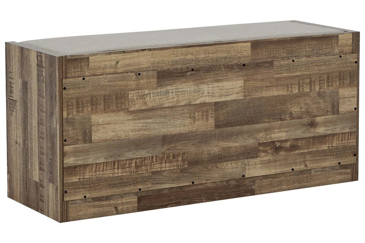 Gerdanet Beige/Brown Storage Bench - A3000317 - Bien Home Furniture &amp; Electronics