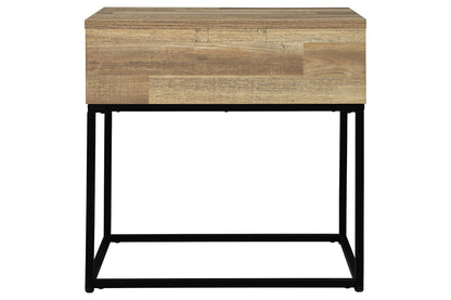 Gerdanet Natural End Table - T150-3 - Bien Home Furniture &amp; Electronics
