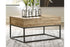 Gerdanet Natural Lift-Top Coffee Table - T150-9 - Bien Home Furniture & Electronics