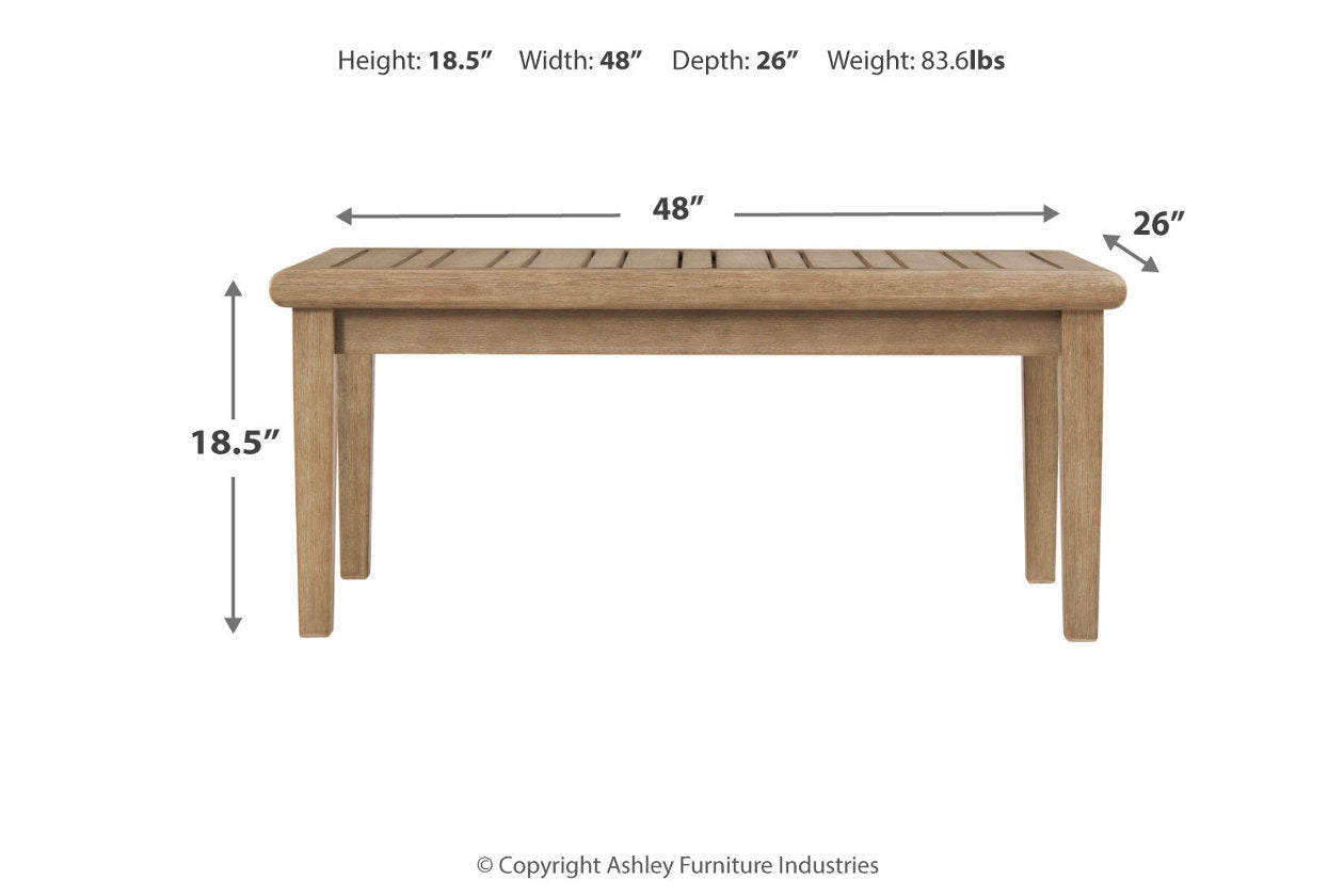 Gerianne Grayish Brown Coffee Table - P805-701 - Bien Home Furniture &amp; Electronics