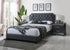 Gerri Charcoal King Upholstered Panel Bed - SET | 5090-K-HBFB-NH | 5090-KQ-RAIL - Bien Home Furniture & Electronics