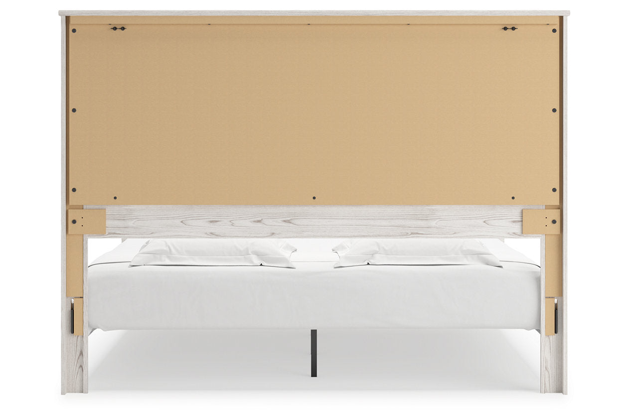 Gerridan White/Gray King Panel Bed - SET | B1190-56 | B1190-58 | B1190-99 - Bien Home Furniture &amp; Electronics