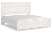 Gerridan White/Gray King Panel Bed - SET | B1190-72 | B1190-97 - Bien Home Furniture & Electronics