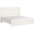 Gerridan White/Gray King Panel Headboard/Footboard - B1190-72 - Bien Home Furniture & Electronics