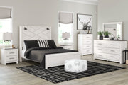 Gerridan White/Gray Lighted Panel Bedroom Set - SET | B1190-54 | B1190-57 | B1190-98 | B1190-92 | B1190-44 - Bien Home Furniture & Electronics