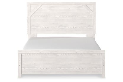 Gerridan White/Gray Queen Panel Bed - SET | B1190-71 | B1190-96 - Bien Home Furniture &amp; Electronics