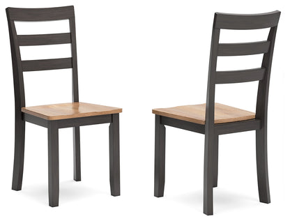 Gesthaven Natural/Brown Dining Chair, Set of 2 - D396-01 - Bien Home Furniture &amp; Electronics