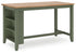 Gesthaven Natural/Green Counter Height Dining Table - D401-13 - Bien Home Furniture & Electronics