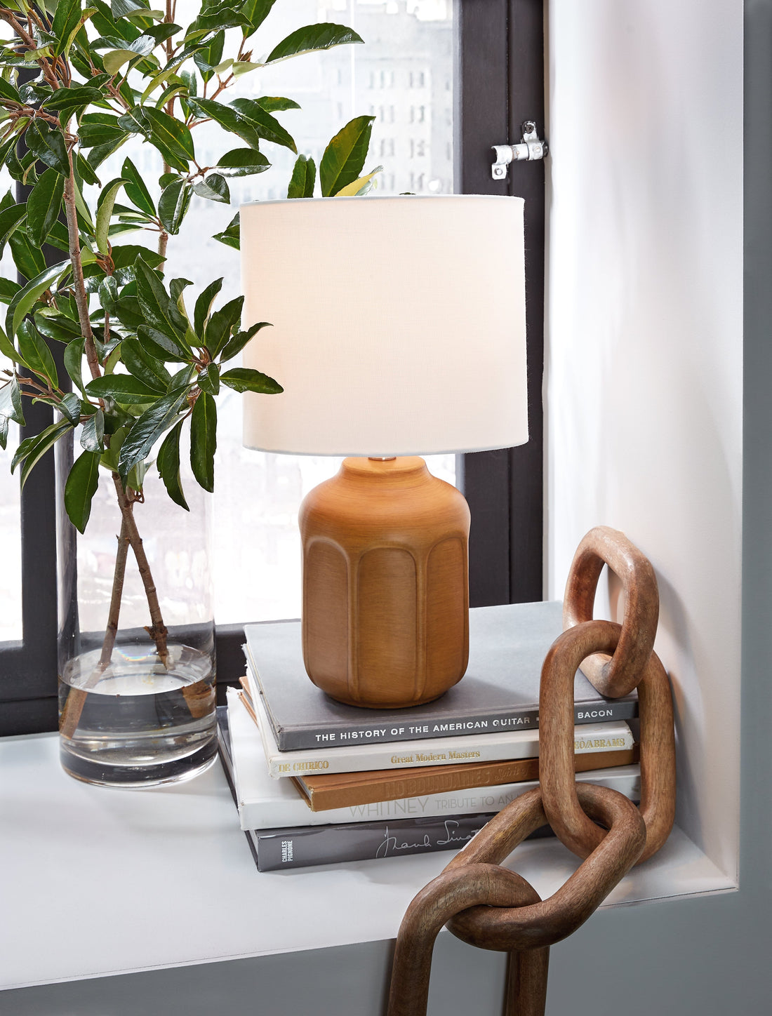 Gierburg Ochre Table Lamp - L180204 - Bien Home Furniture &amp; Electronics