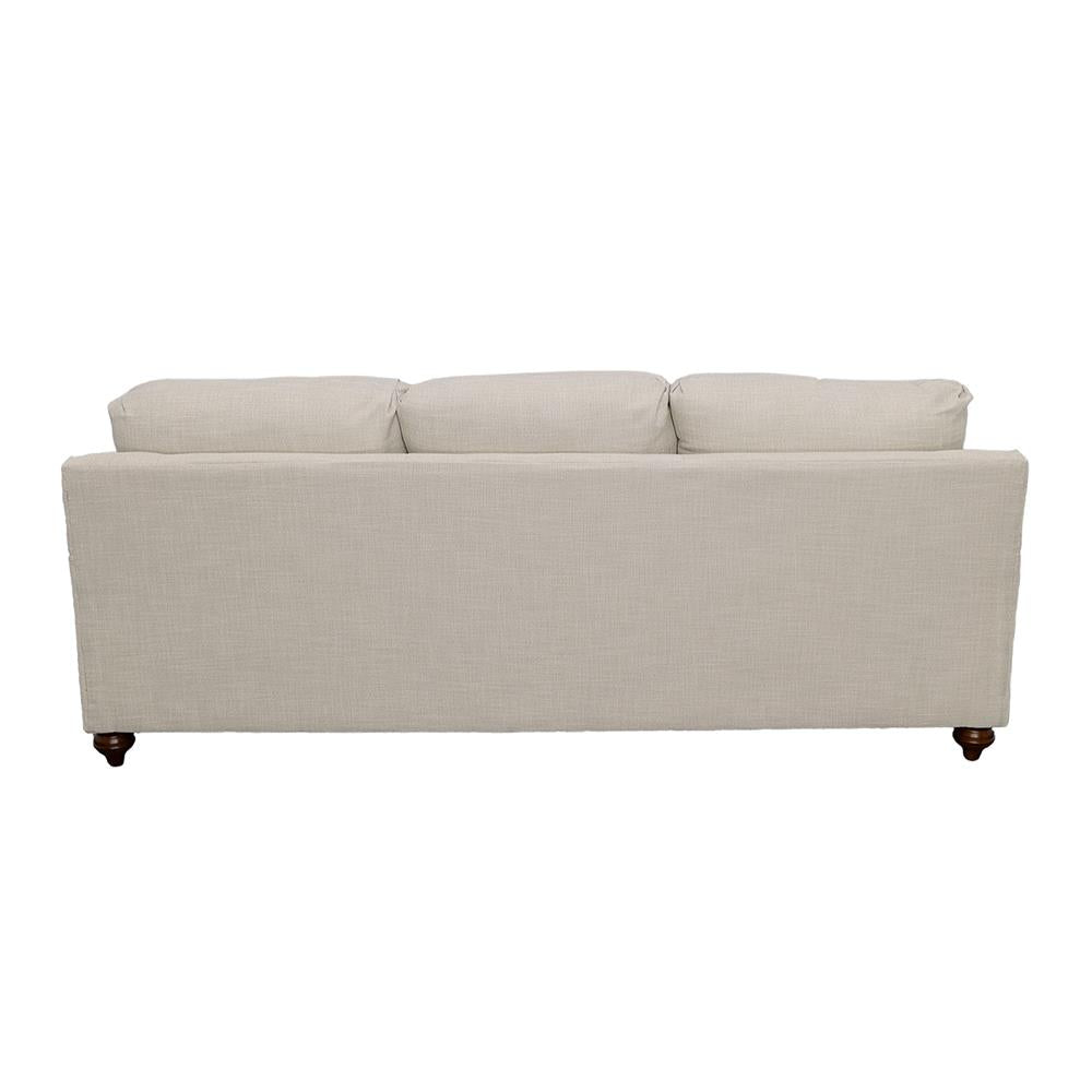 Glenn Cushion Back Sofa Light Gray - 511094 - Bien Home Furniture &amp; Electronics