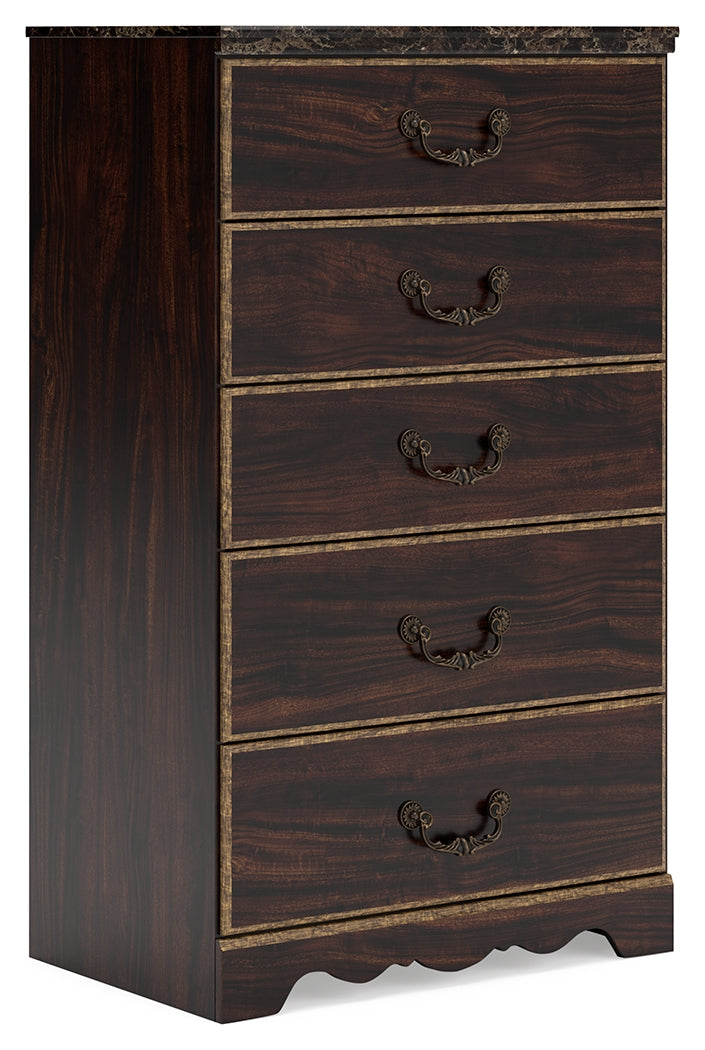 Glosmount Two-tone Chest of Drawers - B1055-245 - Bien Home Furniture &amp; Electronics