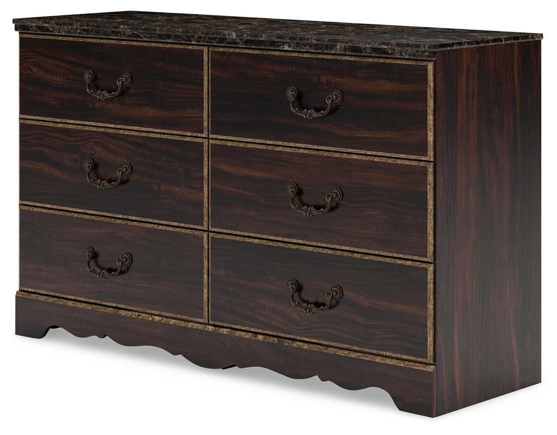Glosmount Two-tone Dresser - B1055-231 - Bien Home Furniture &amp; Electronics