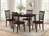 Gomez 5-Piece Dining Set Cappuccino - 150152 - Bien Home Furniture & Electronics