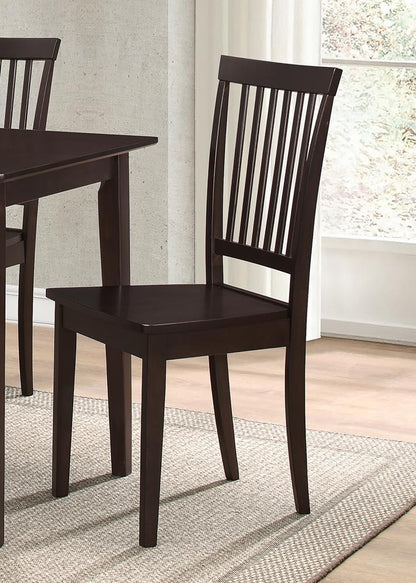 Gomez 5-Piece Dining Set Cappuccino - 150152 - Bien Home Furniture &amp; Electronics