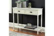 Goverton White Sofa/Console Table - A4000178 - Bien Home Furniture & Electronics
