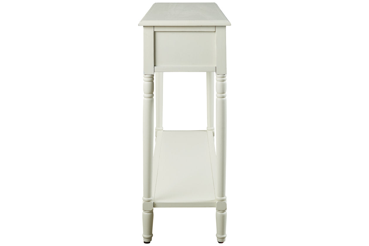 Goverton White Sofa/Console Table - A4000178 - Bien Home Furniture &amp; Electronics