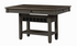 Granby Antique Black Counter Height Table - SET | 5627NBK-36 | 5627NBK-36B - Bien Home Furniture & Electronics