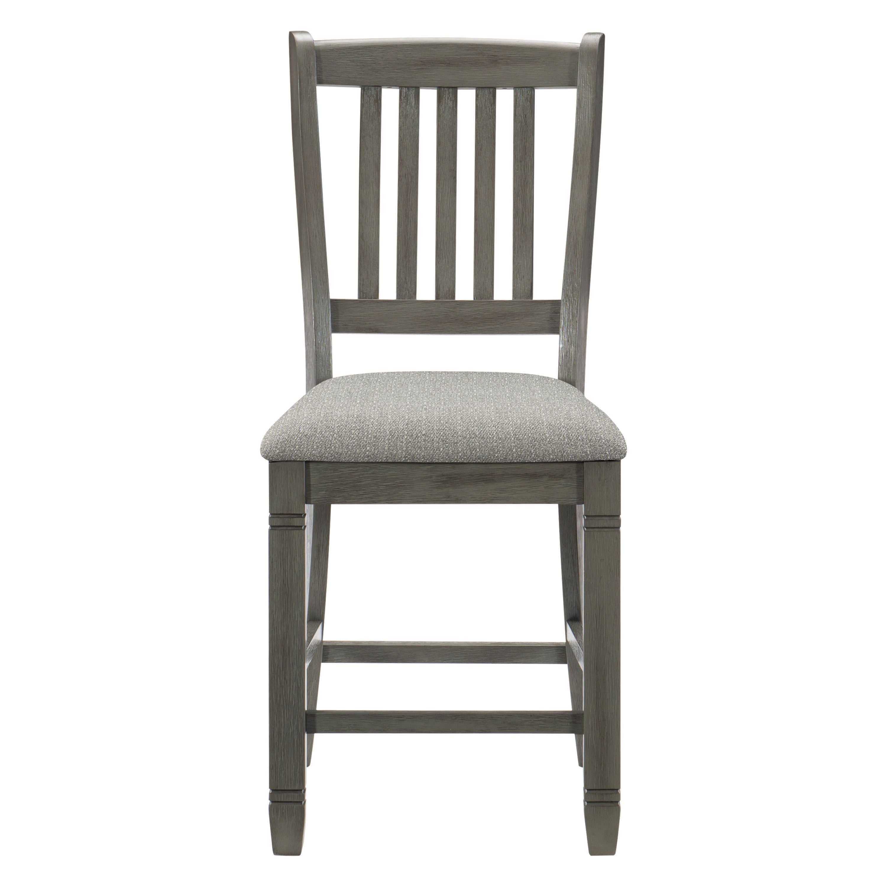Granby Antique Gray Counter Chair, Set of 2 - 5627GY-24 - Bien Home Furniture &amp; Electronics